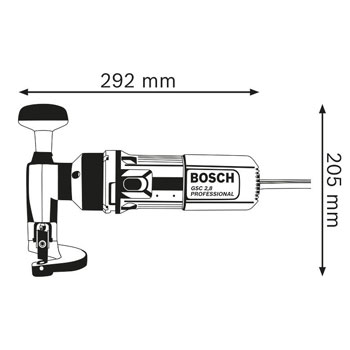 Bosch makaze GSC 2,8 Professional 0601506108 Bosch makaze GSC 2,8 Professional 0601506108