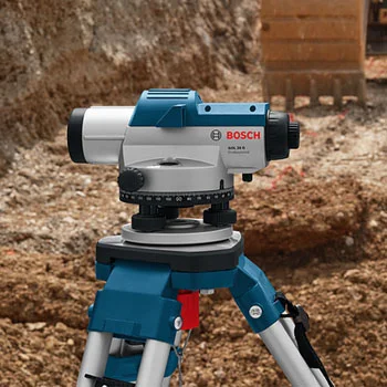 Bosch optički uređaj za nivelisanje GOL 26 D + BT 160 stativ + GR 500 merna letva 061599400E Bosch optički uređaj za nivelisanje GOL 26 D + BT 160 stativ + GR 500 merna letva 061599400E