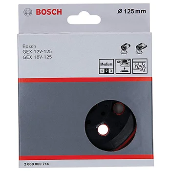 Bosch brusni tanjir srednje tvrdi 125 mm 2608000714 Bosch brusni tanjir srednje tvrdi 125 mm 2608000714