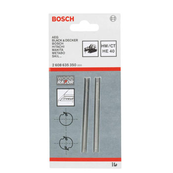 Bosch nož rendisaljke oštri,ravni,tvrdi metal, 40° 2608635350-1