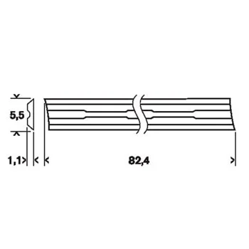 Bosch nož rendisaljke oštri,ravni,tvrdi metal, 40° 2608635350 Bosch nož rendisaljke oštri,ravni,tvrdi metal, 40° 2608635350