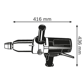 Bosch udarni odvrtač GDS 24 Professional 0601434108 Bosch udarni odvrtač GDS 24 Professional 0601434108