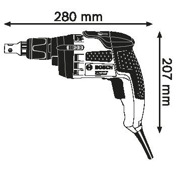 Bosch odvrtač za suvu gradnju GSR 6-25 TE Professional 0601445000-1