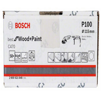 Bosch brusni list papir C470,pakovanje od 50 komada 2608621040-1