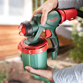 2 x Bosch sistem za prskanje boje PFS 5000 E + POKLON Bosch akumulatorska bušilica-odvrtač EasyDrill 12-1