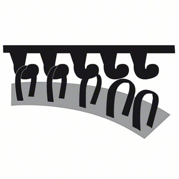 Bosch ploča od penastog materijala tvrda (žuta) Ø 170mm 2608612023 Bosch ploča od penastog materijala tvrda (žuta) Ø 170mm 2608612023
