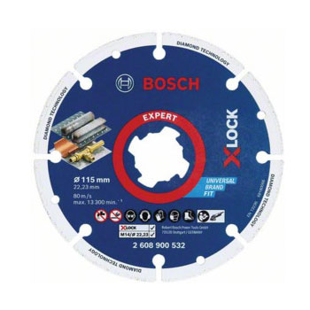Bosch X-LOCK dijamantski disk za metal 115mm 2608900532 Bosch X-LOCK dijamantski disk za metal 115mm 2608900532