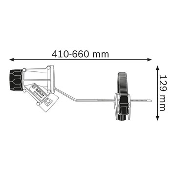 Bosch sistemski pribor GDE max Professional 1600A001G9 Bosch sistemski pribor GDE max Professional 1600A001G9