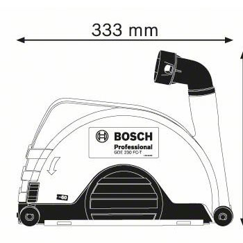 Bosch sistemski pribor GDE 230 FC-T Professional 1600A003DM-1
