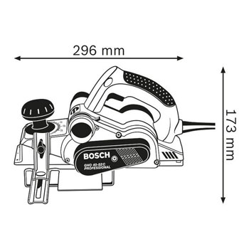 Bosch rende GHO 40-82 C Professional 060159A760-1