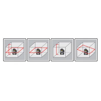 Bosch samonivelišući linijski laser 360° u koferu GLL 2-20 0601063J00-5