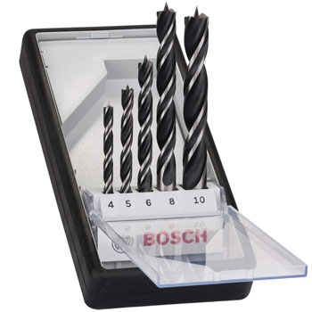 Bosch 5-delni Robust Line set burgija za drvo 2607010527 Bosch 5-delni Robust Line set burgija za drvo 2607010527