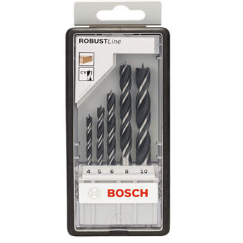 Bosch 5-delni Robust Line set burgija za drvo 2607010527 Bosch 5-delni Robust Line set burgija za drvo 2607010527