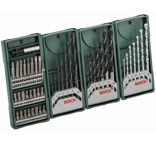 Bosch 46-delni Multipack 3+1 Mini-X-Line set 2607017071 Bosch 46-delni Multipack 3+1 Mini-X-Line set 2607017071