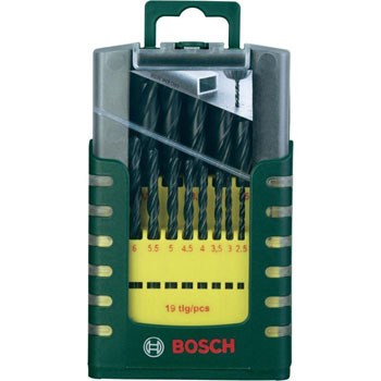 Bosch 19-delni set HSS-R burgija za metal 2607017151 Bosch 19-delni set HSS-R burgija za metal 2607017151
