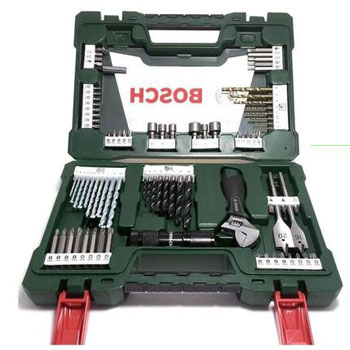 Bosch 83-delni V-Line TiN set sa baterijskom lampom 2607017193 Bosch 83-delni V-Line TiN set sa baterijskom lampom 2607017193