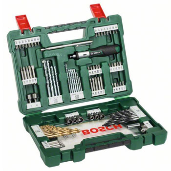 Bosch 91-delni V-Line TiN set 2607017195 Bosch 91-delni V-Line TiN set 2607017195