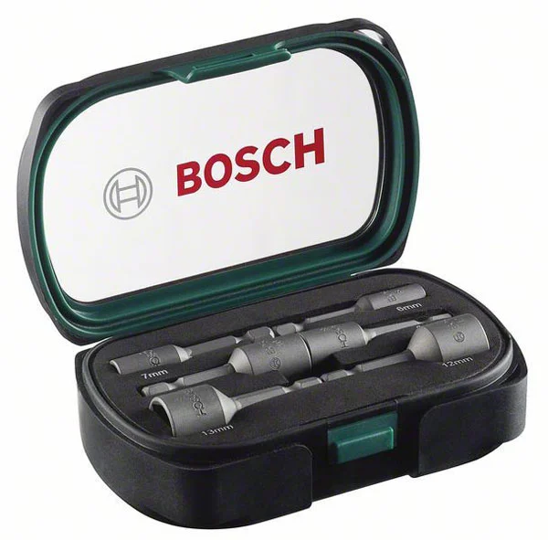 Bosch 6-delni set nasadnih ključeva 2607017569 Bosch 6-delni set nasadnih ključeva 2607017569