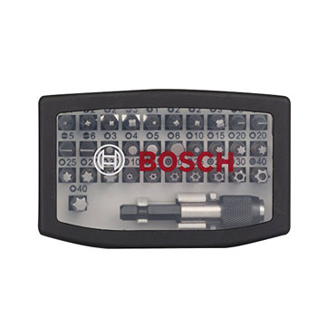 Bosch 32-delni set bitova sa brzo izmenljivim držačem Extra Hard 2607017319 Bosch 32-delni set bitova sa brzo izmenljivim držačem Extra Hard 2607017319