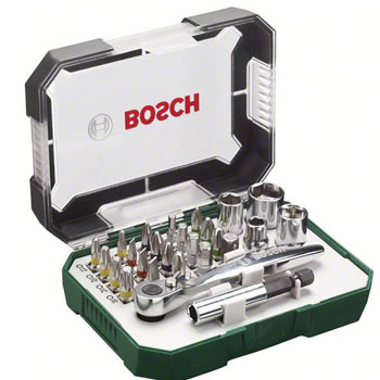 Bosch 26-delni set bitova sa rašpom 2607017563-1