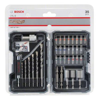 Bosch 35-delni set bitova sa CYL burgijama Extra Hard 2607017326-1
