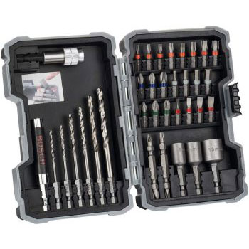 Bosch 35-delni set bitova sa HSS G burgijama Extra Hard 2607017328 Bosch 35-delni set bitova sa HSS G burgijama Extra Hard 2607017328