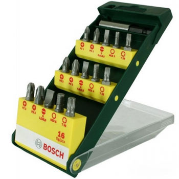 Bosch 16-delni set bitova 2607019453 Bosch 16-delni set bitova 2607019453