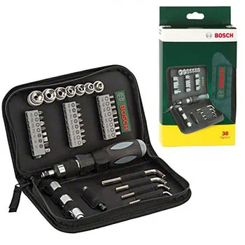 Bosch 38-delni mešani set 2607019506 Bosch 38-delni mešani set 2607019506