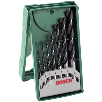 Bosch 7-delni Mini X-Line set burgija za drvo 2607019580 Bosch 7-delni Mini X-Line set burgija za drvo 2607019580