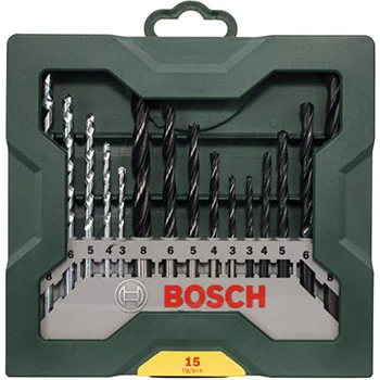 Bosch 15-delni Mini-X-Line set burgija drvo/metal/beton 2607019675 Bosch 15-delni Mini-X-Line set burgija drvo/metal/beton 2607019675