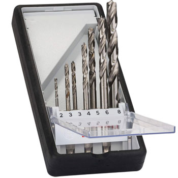 Bosch 7-delni Robust Line set burgija za drvo 1/4 Bosch 7-delni Robust Line set burgija za drvo 1/4