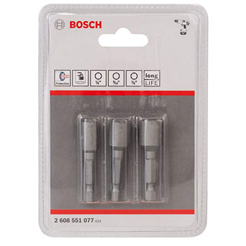 Bosch 3-delni set nasadnih ključeva sa trajnim magnetom 2608551077-1