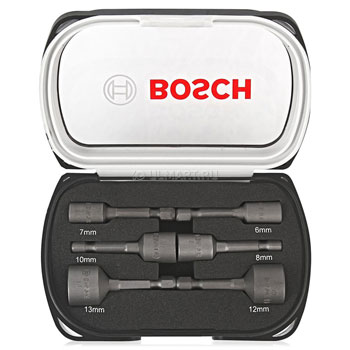 Bosch 6-delni set nasadnih ključeva sa trajnim magnetom 2608551079 Bosch 6-delni set nasadnih ključeva sa trajnim magnetom 2608551079