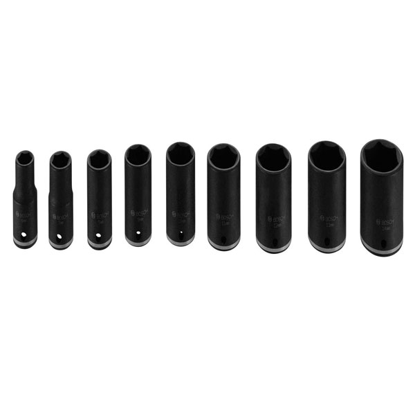 Bosch 9-delni set udarnih nasadnih ključeva Impact Control 2608551096 Bosch 9-delni set udarnih nasadnih ključeva Impact Control 2608551096