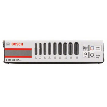Bosch 9-delni socket set Impact Control 2608551097-1