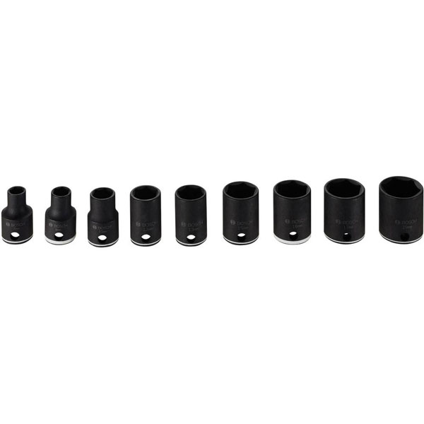 Bosch 9-delni set udarnih nasadnih ključeva Impact Control 2608551099 Bosch 9-delni set udarnih nasadnih ključeva Impact Control 2608551099