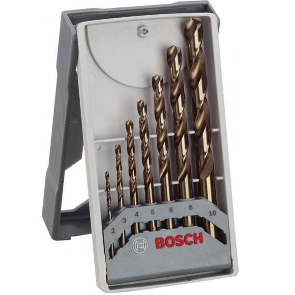 Bosch 7-delni set HSS-Co burgija za metal DIN 338 135° 2608589296