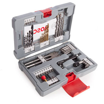 Bosch 49-delni Premium X-Line set bitova i burgija sa ručnim zavrtačem 2608P00233-1