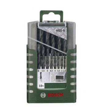 Bosch 19-delni set burgija za metal HSS-R DIN 338 2609255131-1