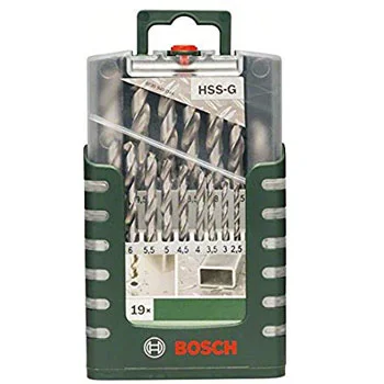 Bosch 19-delni set l HSS-G burgija za metal DIN 338 2609255132 Bosch 19-delni set l HSS-G burgija za metal DIN 338 2609255132