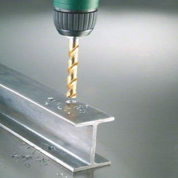 Bosch 19-delni set burgija za metal HSS-TiN DIN 338 2609255134 Bosch 19-delni set burgija za metal HSS-TiN DIN 338 2609255134