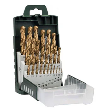 Bosch 25-delni set burgija za metal HSS-TiN DIN 338 2609255136 Bosch 25-delni set burgija za metal HSS-TiN DIN 338 2609255136