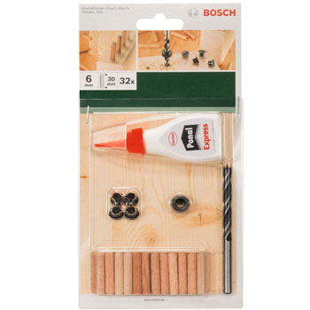Bosch 32-delni set tiplova za drvo sa dodatnim priborom 2609255305 Bosch 32-delni set tiplova za drvo sa dodatnim priborom 2609255305