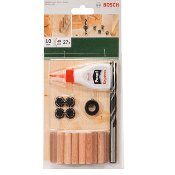 Bosch 27-delni set tiplova za drvo sa dodatnim priborom 2609255307-1