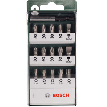 Bosch 16-delni Standard set bitova S, PH, PZ, T 2609255977 Bosch 16-delni Standard set bitova S, PH, PZ, T 2609255977
