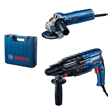 Bosch set električnog alata - elektro-pneumatski čekić GBH 240 Professional + ugaona brusilica GWS 750-125 Professional 0611272122 Bosch set električnog alata - elektro-pneumatski čekić GBH 240 Professional + ugaona brusilica GWS 750-125 Professional 0611272122
