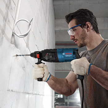 Bosch set električnog alata - elektro-pneumatski čekić GBH 240 Professional + ugaona brusilica GWS 750-125 Professional 0611272122 Bosch set električnog alata - elektro-pneumatski čekić GBH 240 Professional + ugaona brusilica GWS 750-125 Professional 0611272122