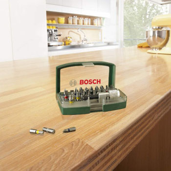 Bosch 32-delni set bitova odvrtača sa kodiranjem u boji 2607017063 Bosch 32-delni set bitova odvrtača sa kodiranjem u boji 2607017063