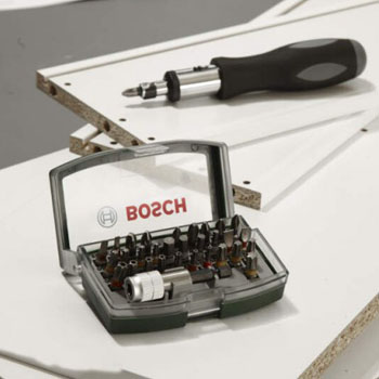 Bosch 32-delni set bitova odvrtača sa kodiranjem u boji 2607017063 Bosch 32-delni set bitova odvrtača sa kodiranjem u boji 2607017063