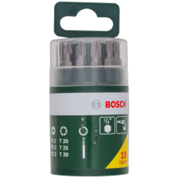 Bosch 10-delni set bitova odvrtača 2607019452-1